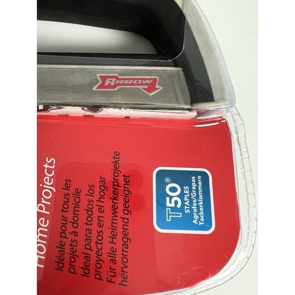 Arrow Fasteners Stapler TackMate T50X Heavy Duty Soft Grip Home‎ Projects A66